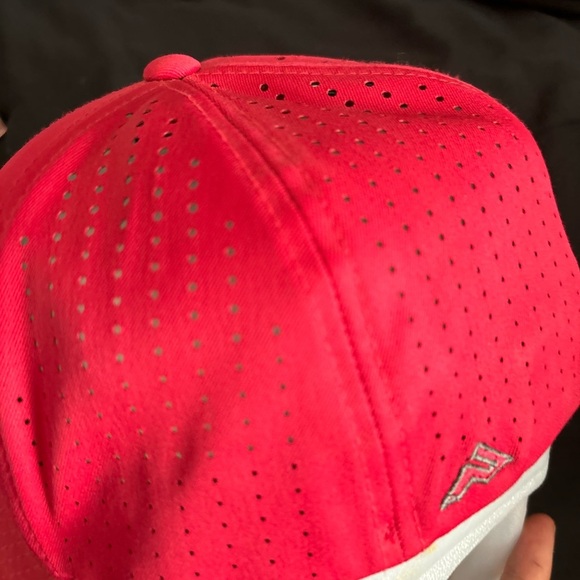 Vintage Pacific Headwear Style 474F Size L-XL Baseball Cap Red Bull Star Sporty - Picture 11 of 12